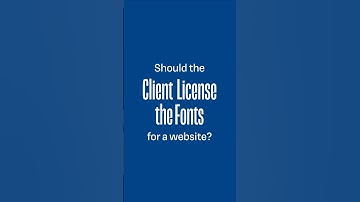 Who Should Buy the #font License?