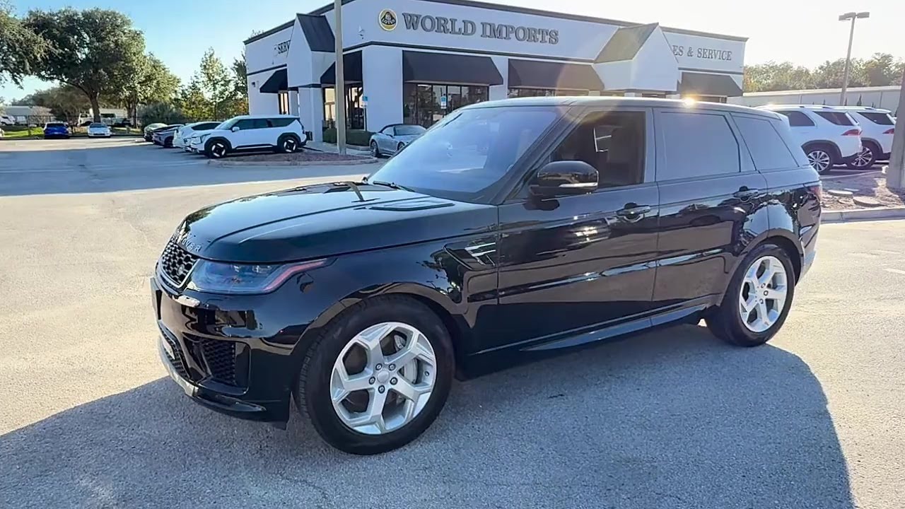 USED 2020 LAND ROVER RANGE ROVER SPORT HSE at World Imports USA - Beach Blvd (USED) 