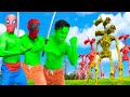 Hulk, Spider-Hulk, DeadHulk Vs Team Siren Head - BigGreenTV