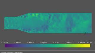 Hybrid RANS-LES Conical Diffuser - Y Velocity Component Wealth