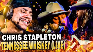 SINGING WITH HIS WIFE??!!! Chris Stapleton - Tennessee Whiskey (Live) (LIVE REACTION)