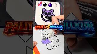 Batalha de Desenhos – CatNap (Poppy Playtime) Palits vs Millkun