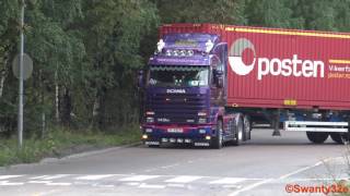 4K| Scania 143M 500 6x2 V8 Sound - Nitteberg