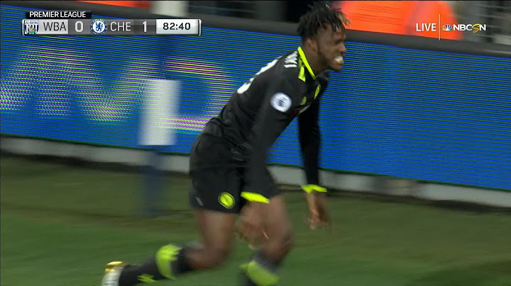 Batshuayi scores Premier League title-clinching goal for Chelsea