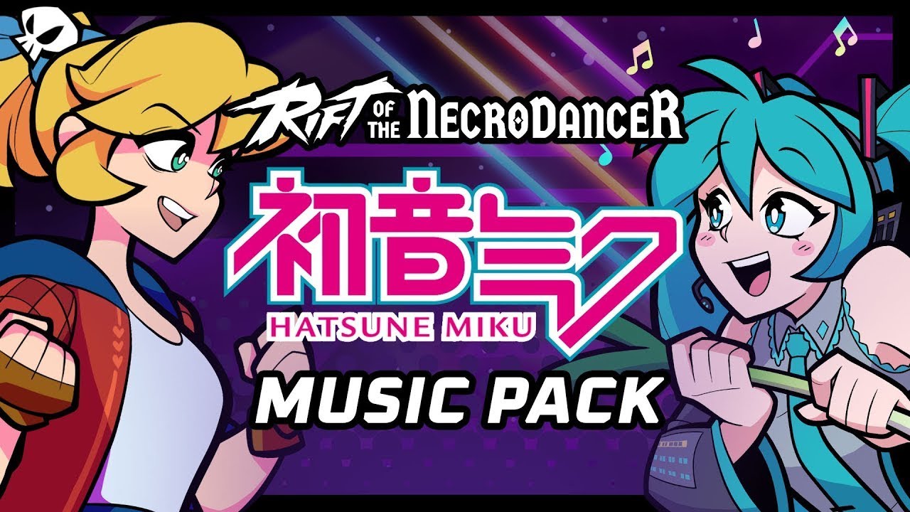 Rift of the NecroDancer DLC 'Hatsune Miku Music Pack' now
