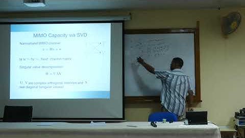 5. L4 - MIMO: Spatial Multiplexing, Capacity, Multiplexing Architectures and Precodinng