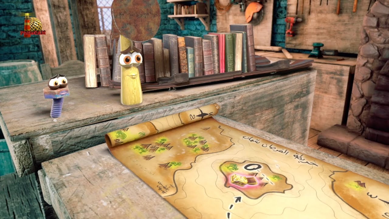 خريطة وكنز وفخ 🫣😯 !!!!! تعالوا نشوف !!! - شاكوش ومسمار ٢٥