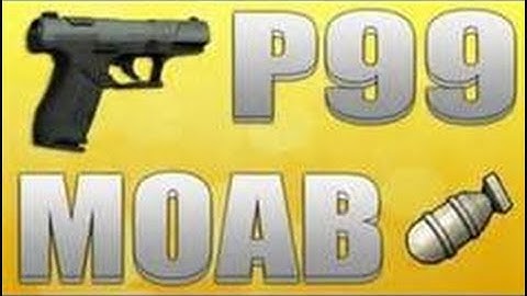 MW3 P99 Pistol Only Moab
