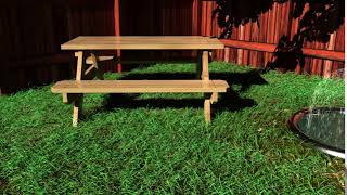Picnic Table - Maya 2016