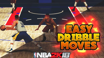 NBA 2K18 Easy Dribble Move Combo W/ HandCam ⋆#NBA2K18⋆ ⛹🏽👟🔥