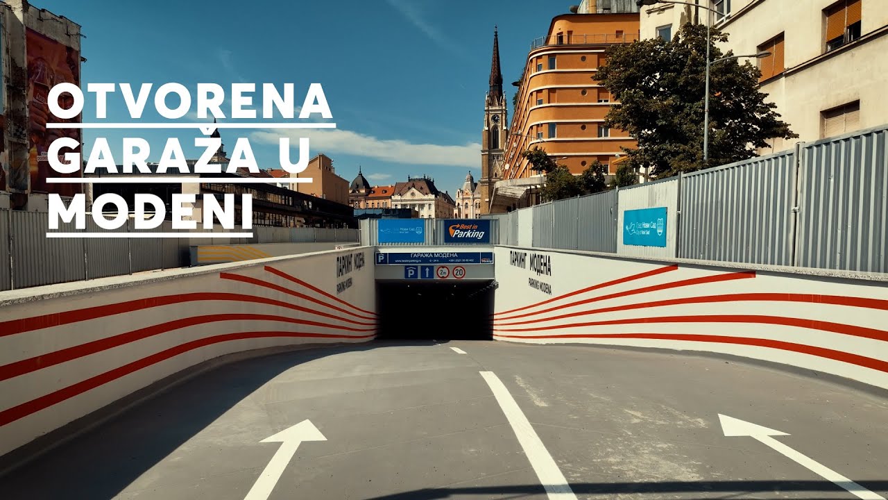 Otvorena garaža u Modeni