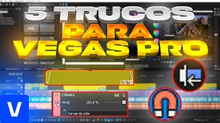 5 TRUCOS de VEGAS PRO 22 que NADIE está usando | SONY VEGAS  y VEGAS PRO