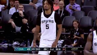 4th Overall Pick Stephon Castle's BEST Moments of the NBA 2K25 Summer League!