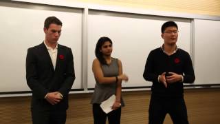 MUS Presidential Debate - Michael Fishman, Aarushi Kumar, Alan Liu