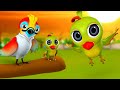 The Honest Parrot and Thief ईमानदार तोता और चोर कहानी 3D Animated Hindi Moral Stories for Kids