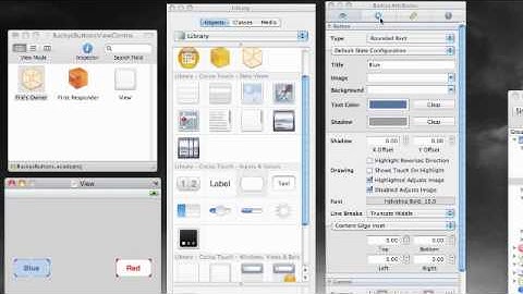 iPhone Development Tutorial - 6 - Connecting Outlets and Actions and stuff