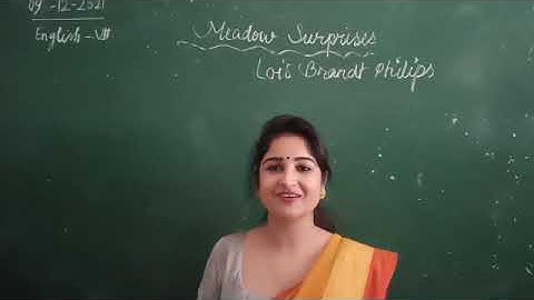 CLASS VII ENGLISH 09-12-2021 BY MS SHWETA SHUKLA