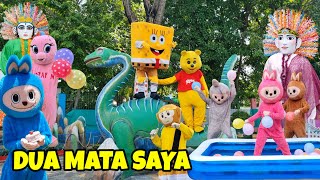 MY TWO EYES | ONDEL ONDEL CLOWN DANCE FUNNY SONG MY TWO EYES REMIX | CLOWN AND ONDEL ONDEL