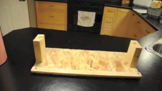 Homemade Meat Wrapping Paper Cutter