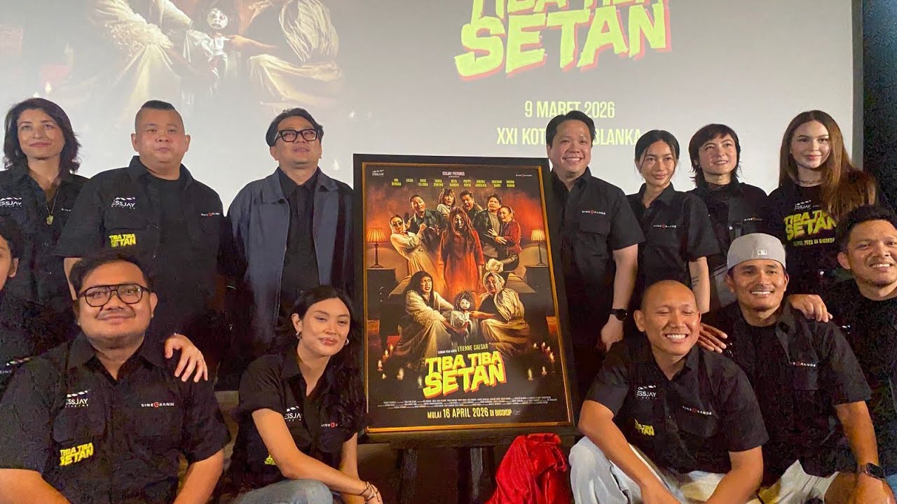 (🔴LIVE) RILIS POSTER TRAILER FILM TIBA TIBA SETAN BERSAMA OKI RENGGA DAN CAST LAINNYA | PARAMEDIA