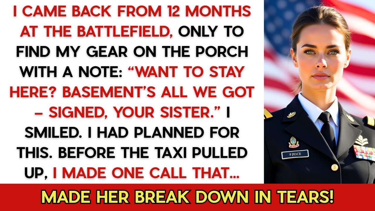 I Came Back From 12 Months At The Battlefield, Only To Find My Bags On The Sidewalk…