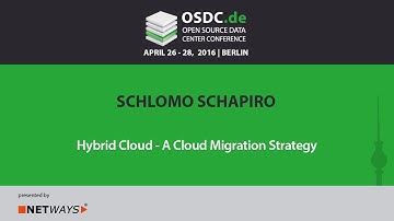 OSDC 2016: Hybrid Cloud - A Cloud Migration Strategy by Schlomo Schapiro