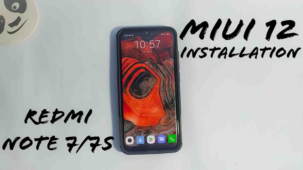 MIUI 12 EU on Redmi note 7/7s (Installation)