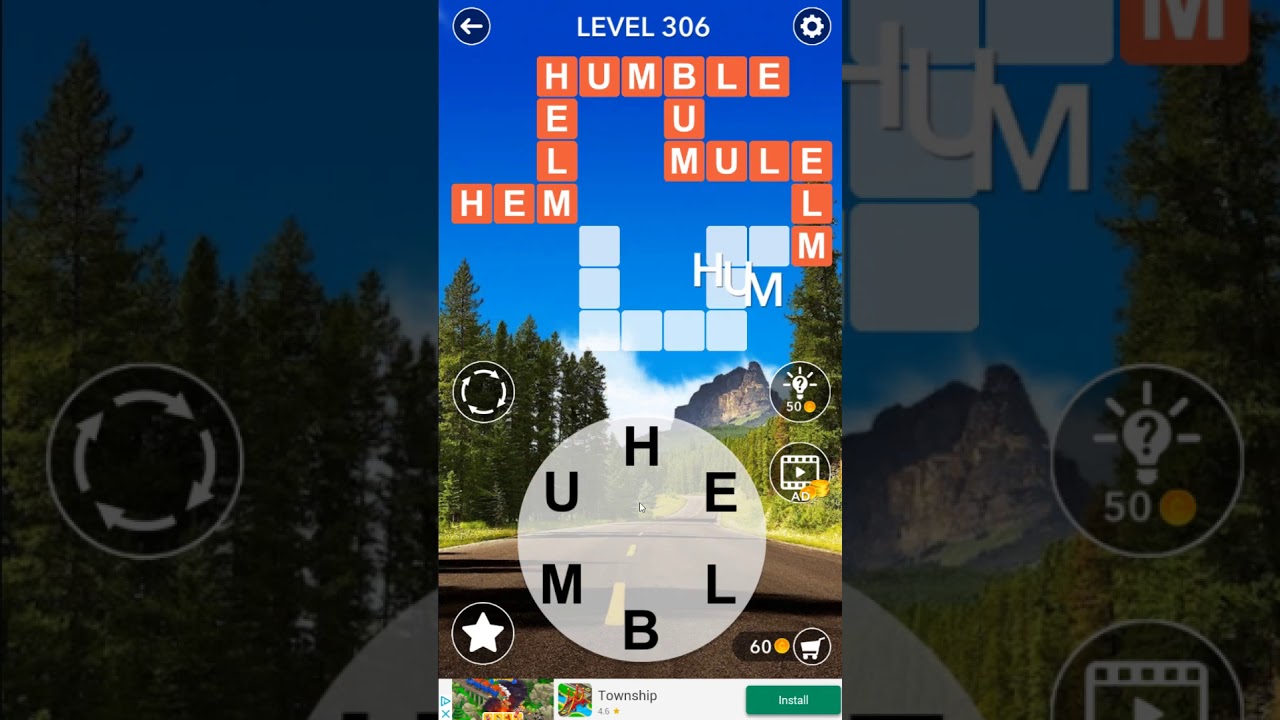 Word Crossword Search level 306