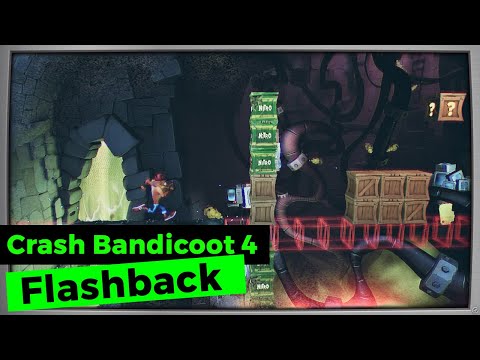 Gameplay de los niveles Flashback de Crash Bandicoot 4 Its About Time