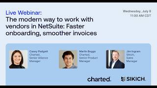 The modern way to work with vendors in NetSuite