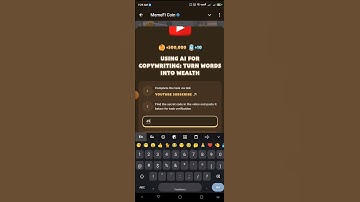 USING AI FOR COPYWRITING: TURN WORDS INTO WEALTH | Memefi New Video Code | MEMIFI