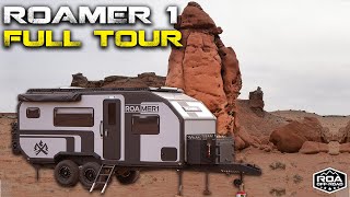 ALL NEW 2023 ROAMER 1 FULL Tour! Ultimate Off Road Off Grid Camper Trailer | ROA Off-Road