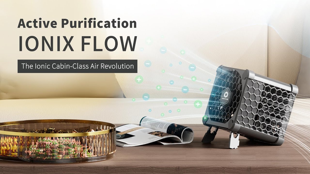 Ionix Flow – The Most Powerful Portable Air Purifier 
