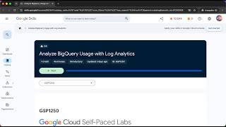 Analyze BigQuery Usage with Log Analytics | GSP1250