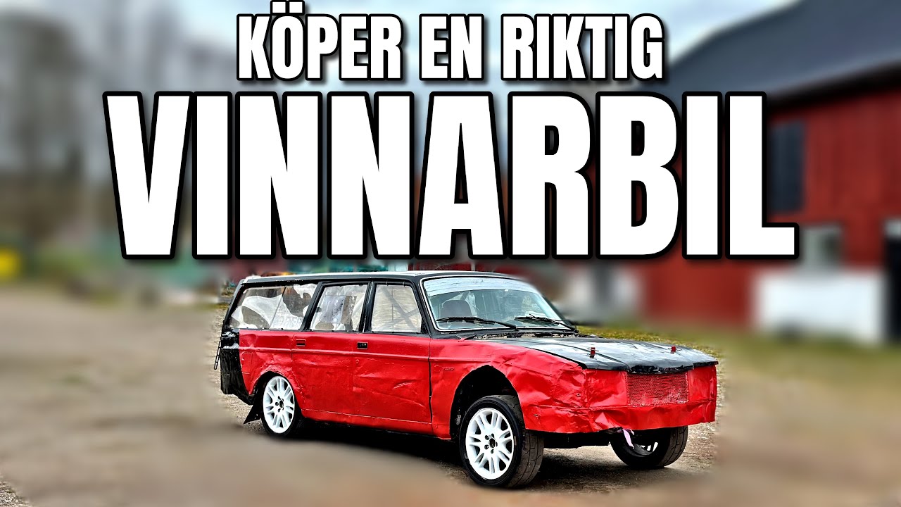 KÖPER POTENT VOLVO 245 FOLKRACE MED WEBER 48 - [VLOGG #645]