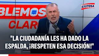 🔴🔵 Nicolás Lúcar al Congreso: "La ciudadanía les ha dado la espalda ¡Respeten esa decisión!"
