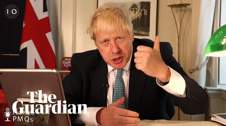 Boris Johnson: watch the prime minister's first ever People's PMQs