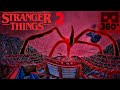 360° Stranger Things 2 Rollercoaster Mind Flayer Demogorgon Netflix VR Ride POV 360도 롤러코스터 ジェットコースター