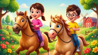 Wooden Saddle | Lakdi Ki Kathi, Kathi Ka Ghoda | Nursery Rhymes | Rhyme For Childrens