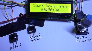 Arduino Count Down Timer