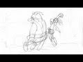 Asterix and the vikings  rough pencil test seq 440