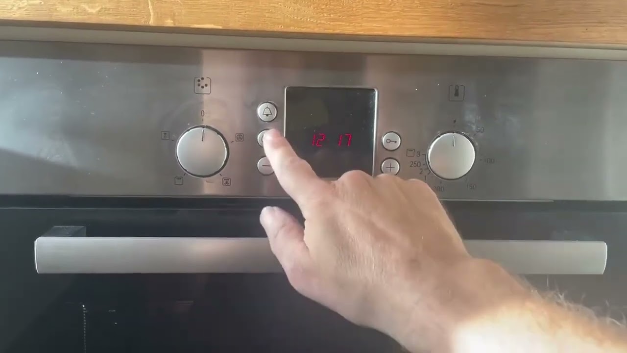 how to reset a bosch oven