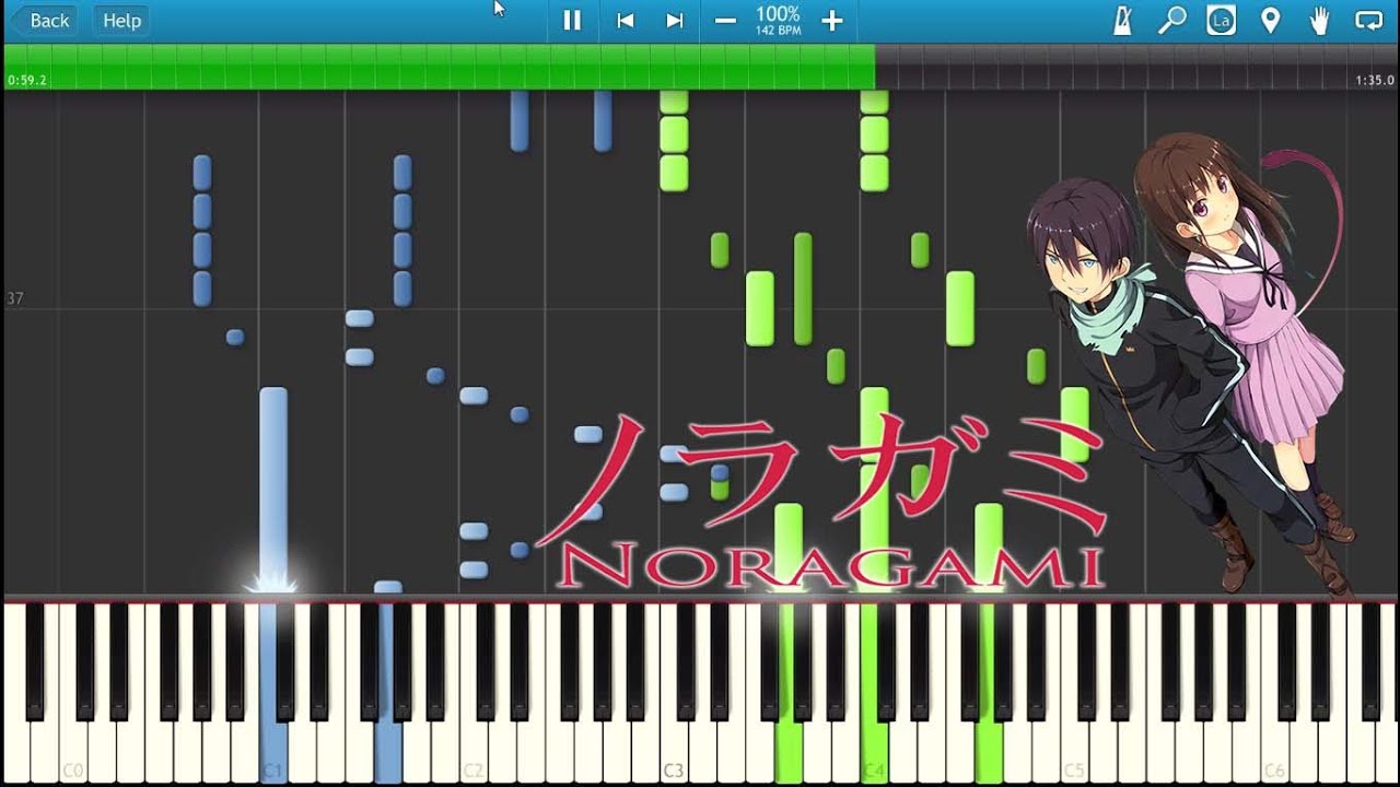 Noragami Aragoto Kyouran Hey Kids Piano Youtube