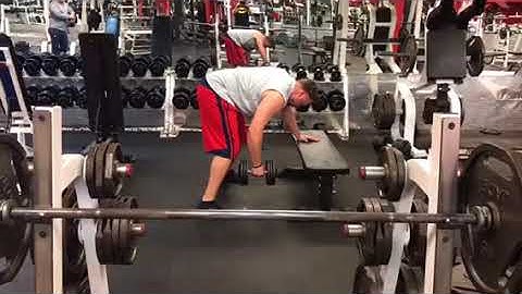 Advanced Training: Eccentric DB One Arm Bent Over Row