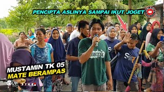 Mustamin Mate berampas di Reinata 05..Pencipta aslinya sampai ikut joget