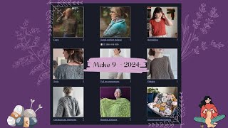 Make 9 - Des projets tricots et crochets pour 2024 #podcasttricot