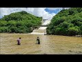 fritanga de conejo en la cascada el carriso tremenda pesca en la caida visitando lago de chapala