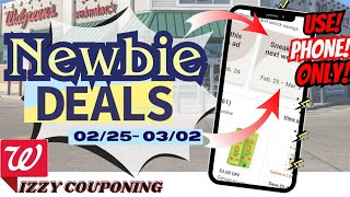 💥 WALGREENS NEWBIE COUPONING DEALS 💥 02/25-03/02 | FREE!! #fyp #new #shopping #walgreens #couponing