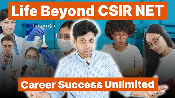 Life Beyond CSIR NET ! Career Insurance Plan After CSIR NET!
