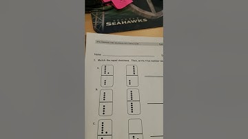 EngageNY: 1st grade, Module 1, Lesson 17 HW